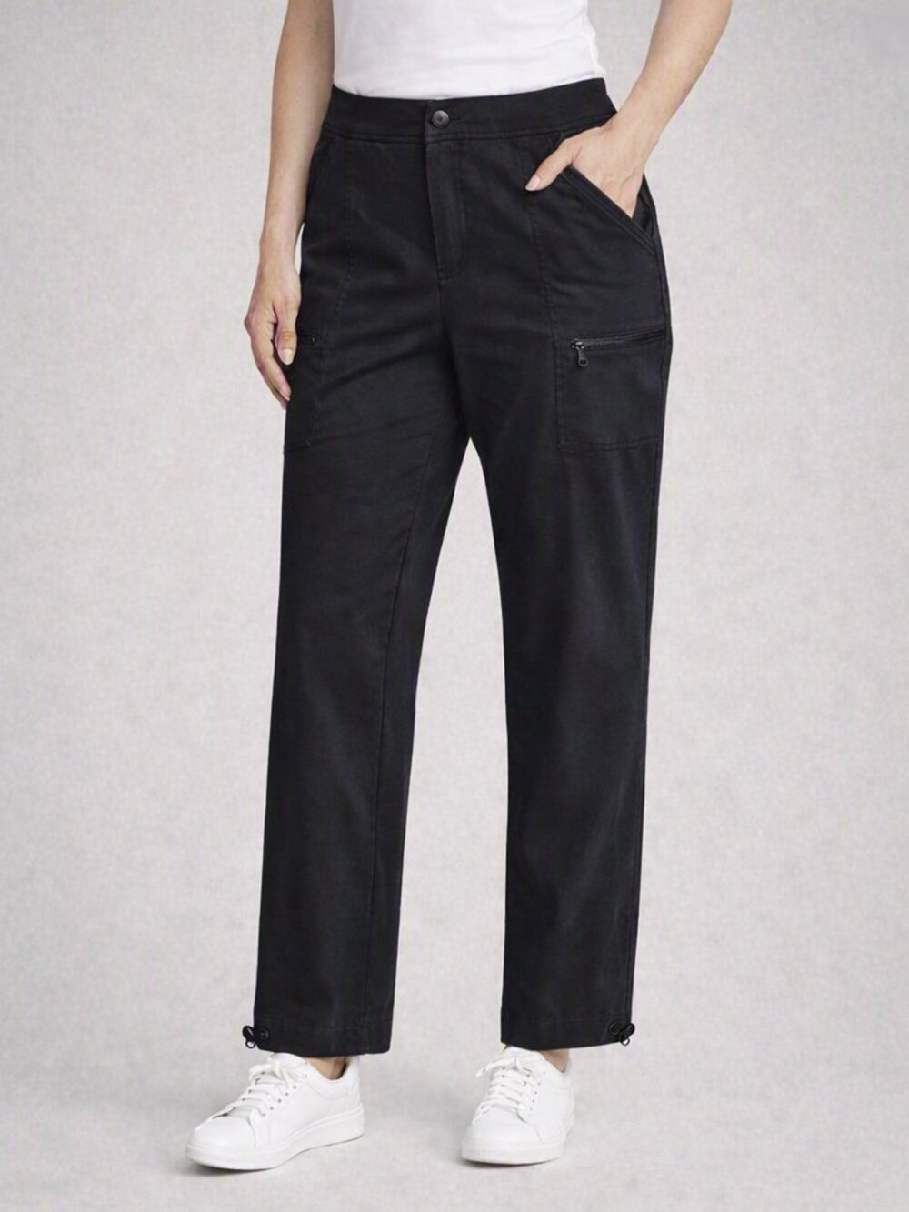 Chico's Zenergy Utility Travel Pants | Size 2.5 Short, US Size Large 10-12